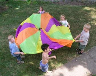 Parachute fun