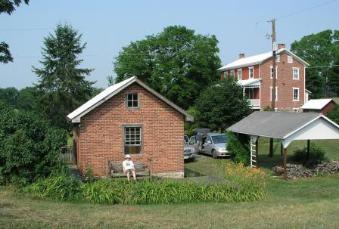 and the Spring House (where Laura and the kids slept)