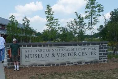 Starting at the visitor center...
