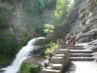 Robert H Treman - upper falls