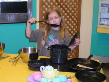 Cooking for an audience and taste testing