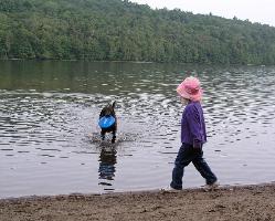Still retrieving frisbees at 13!