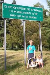 Picture at the 45th parallel