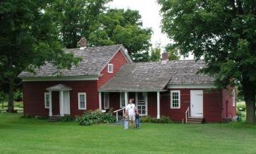 Almanzo's childhood home