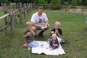 picnic snacks before our next stop
