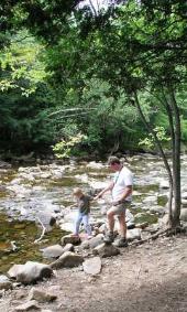 Bethan and Ron by Trout River