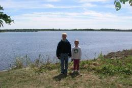 Waterfront near campsite