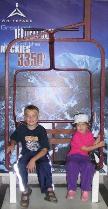 ski lift photo op.