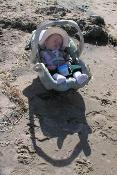Thomas at the beach and fishing site