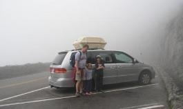 Even the cartop pod made the trip up Whiteface