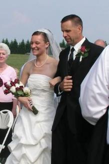 Amanda with her Dad / with Jason