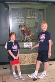 Seeing Owney and getting a souvenir penny
