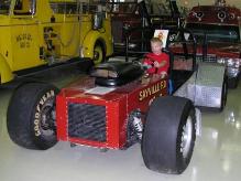 A Sayville sports fire car