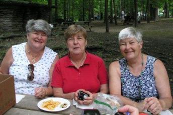 Bachman sisters and feast at Stoneybrook State Park