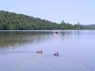 Bethan canoeing with Dad and fishing