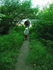 The path from 8th Lake to site 31