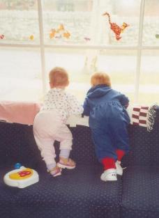 Kelly and Jeffery in April 2000