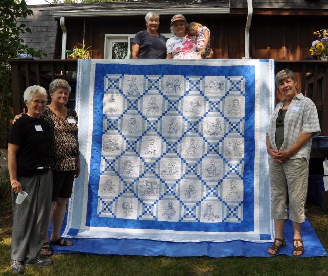 The quilt that Aunt Susie built...