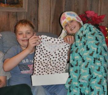 New PJs from Grandma!