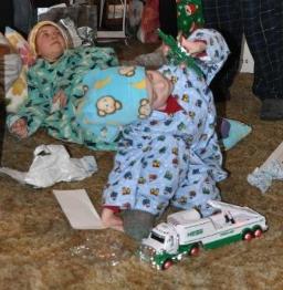 Thomas was the only Hess truck recipient at Kreag Road this year