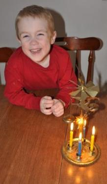 Thomas likes the angel chimes