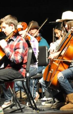 Jeffery with Fiddle Club