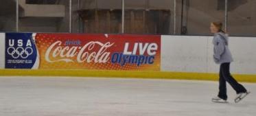 Bethan on ice