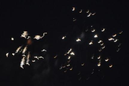 The conductor of the fireworks