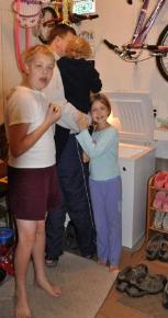 Dad's new chest freezer!