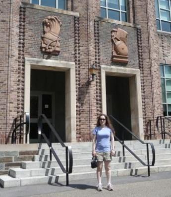 One entrance to the Chemical Engineering building