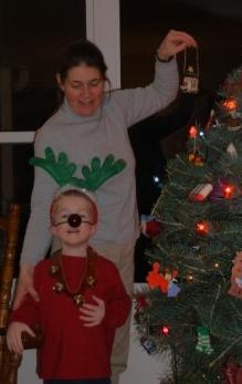 Getting decked out for Christmas