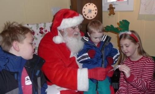 A visit with Santa