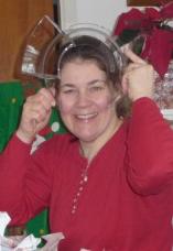 Laura gets a Kitchenaid shield - yeah!