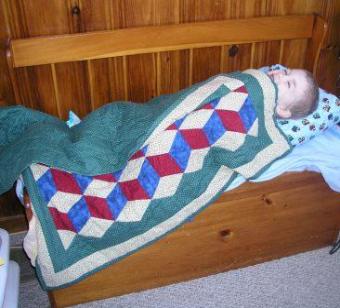 Thomas offers to sleep here while the McMorrow family visits