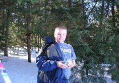 Skiing's great but I'd rather be tobogganing!