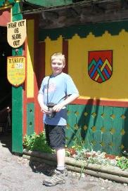 A picture of Jeffery before the maze...just in case