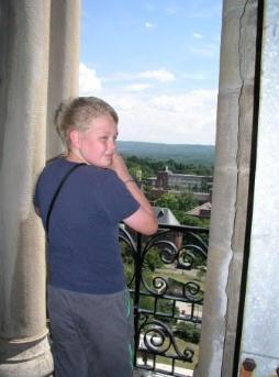 Jeffery enjoying the view