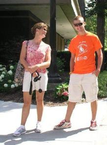 During the college tour
