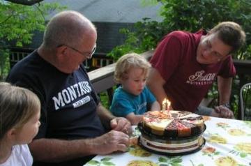 Thomas' second birthday cake