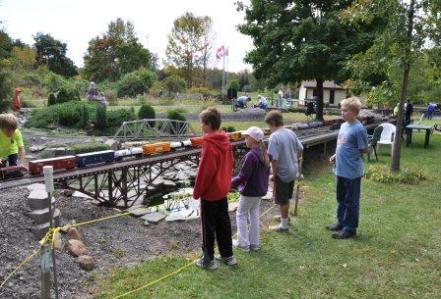 Checking out the LONG freight train
