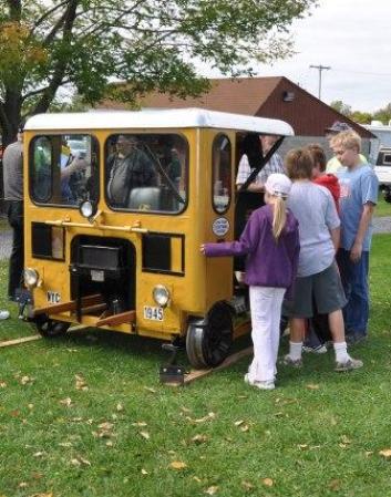 A SPEEDER on display