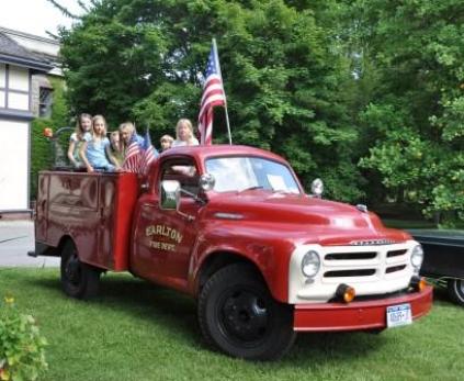 The kids LOVED the fire truck
